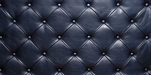 黑色菱形绗缝皮革纹理