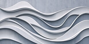 立体波浪纹理背景图案