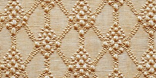 金色珍珠花纹精美织物