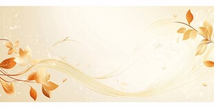 金秋树叶飘动背景图