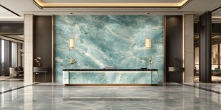 奢华大理石玄关室内设计