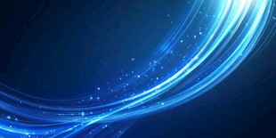 梦幻蓝色流光背景图