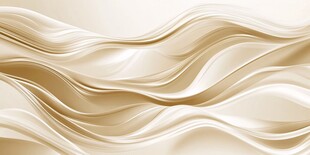 金色流动波纹背景图