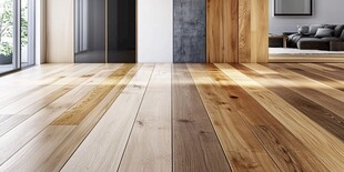 时尚木质地板 尽显空间格调