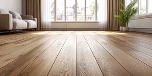 简约客厅木地板明亮空间