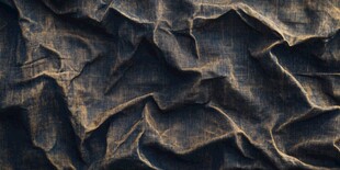 褶皱旧布纹理特写