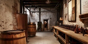 复古酒窖 岁月沉淀的韵味