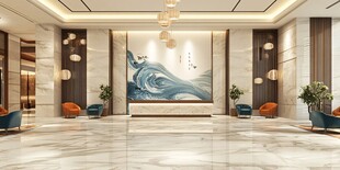 中式大气酒店大堂装饰设计