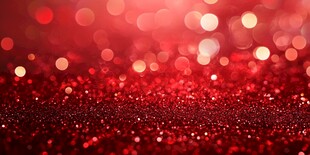 红色梦幻光斑背景图