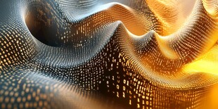 数字波浪科技动感画面