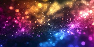 梦幻炫彩光斑背景图