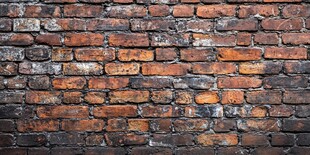 复古砖墙纹理背景图