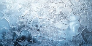 冰花纹理特写