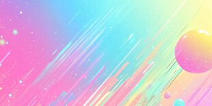 梦幻渐变色彩抽象背景图