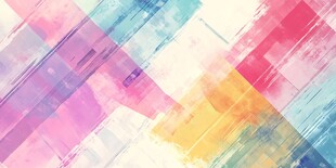 多彩几何拼接抽象背景图