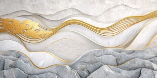 金白交织山水纹理背景图