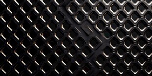 金属网格纹理特写