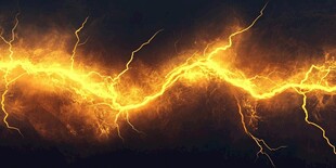 震撼闪电特效背景画面