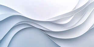 白色波浪形抽象背景图案