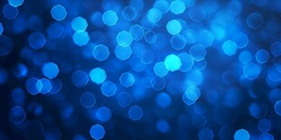 梦幻蓝色光斑背景图