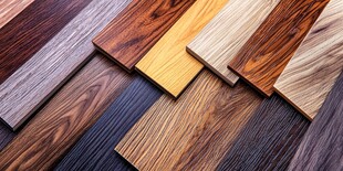 多样木纹地板展示