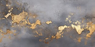 金属质感金色世界地图背景