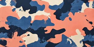 多彩抽象迷彩图案背景