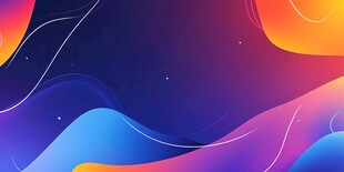 梦幻流体渐变背景图