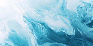 梦幻蓝调流体艺术纹理