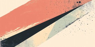 抽象笔触几何纹理背景图