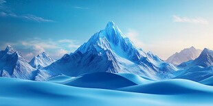 壮丽雪山之绝美风光