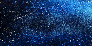 梦幻蓝色闪光背景效果