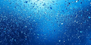 梦幻蓝色气泡背景图