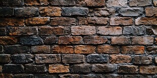 复古砖墙纹理特写