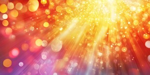 梦幻炫彩光斑背景图