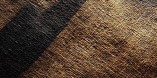棕黑交织粗布纹理特写