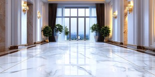 豪华大理石大厅尽显气派