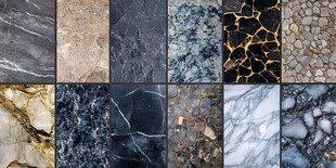 多样石材纹理展示