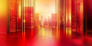 炫彩都市光影未来场景