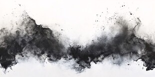 水墨飞溅艺术背景图