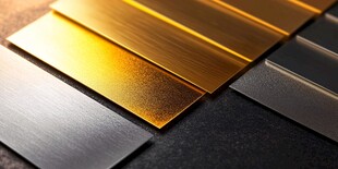 金属板材多样质感展示