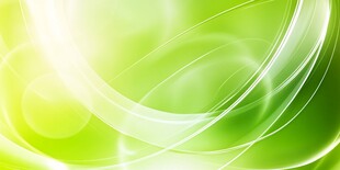 清新绿色动感线条背景图