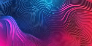 炫彩流动波纹背景图