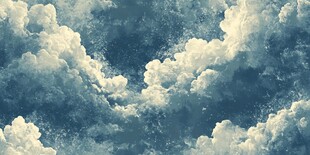 梦幻云海天空壮丽景象