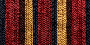 多彩条纹针织纹理面料