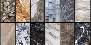 多样石材纹理展示