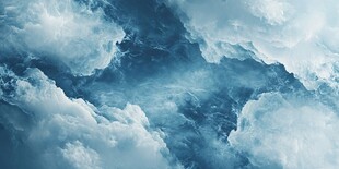 梦幻云海壮丽天空景观