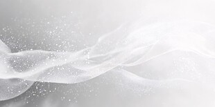 梦幻白色飘带背景特效