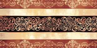 复古华丽花纹装饰图案