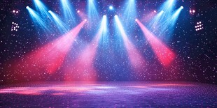 绚丽舞台灯光效果展示